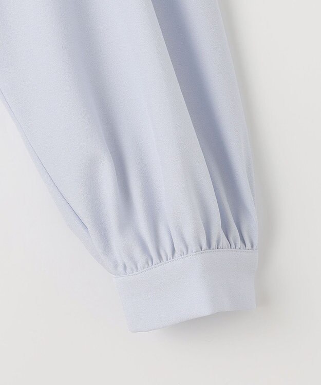 ANY SIS フリルスタンド ブラウス サックスブルー