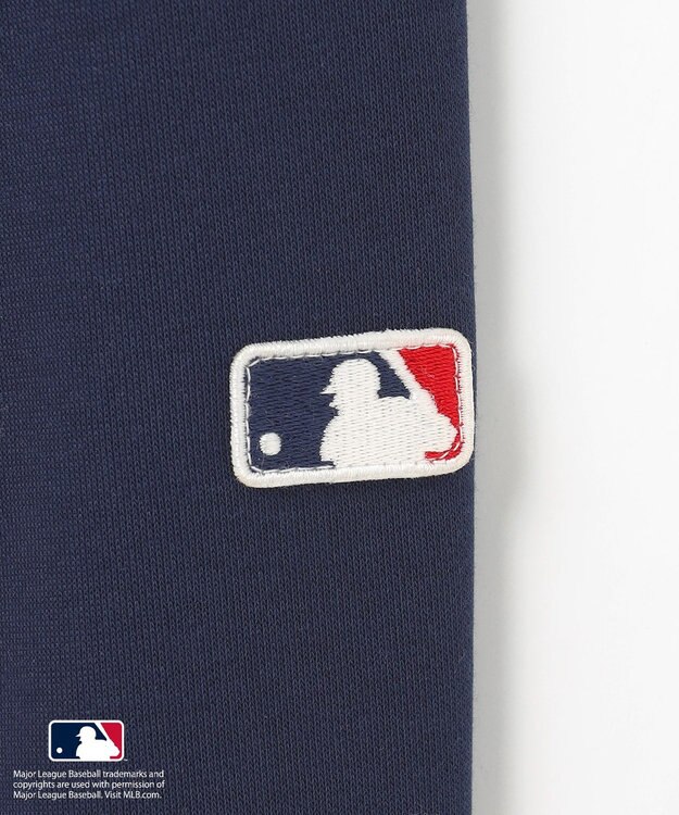 ANY 【洗濯機可/UVケア】MLB/メジャーリーグベースボール クルーネックスウェット ネイビー