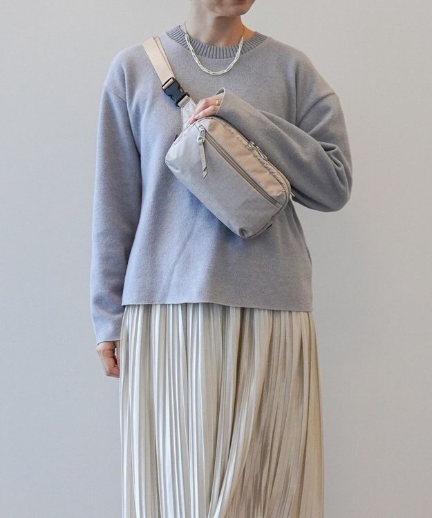 ACE BAGS & LUGGAGE PROGRES プログレ プリエ ウエストバッグ 68161  強撥水機能 ボディバッグ 行楽 お出かけ 散歩 ベージュ