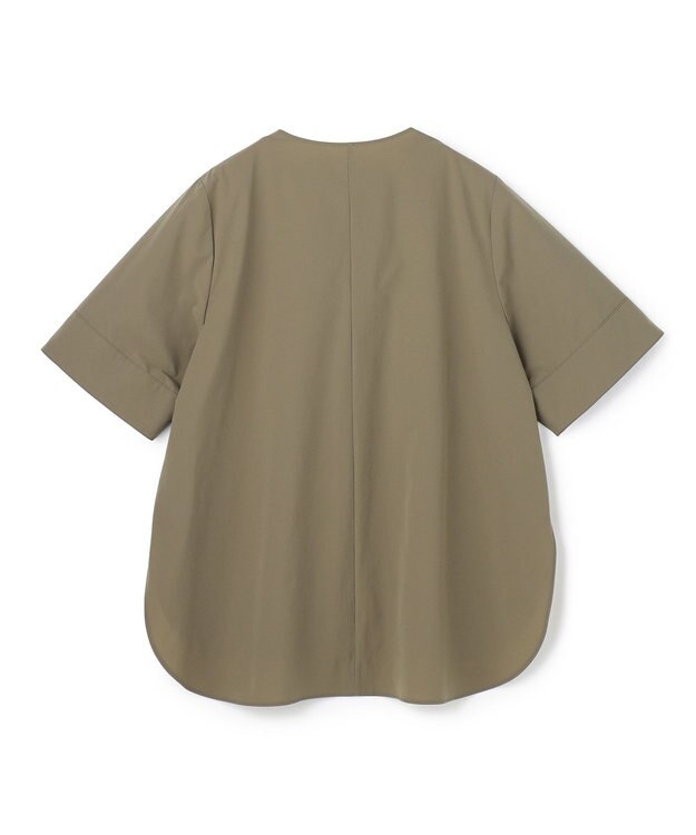 UNFILO 【セットアップ着用可】FINE MOVE ブラウス カーキ