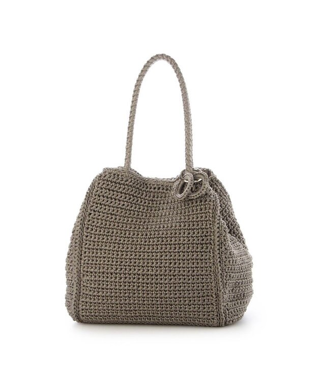 UNBILLION カシュカシュ cachecache / ベーシッククロッシェトート カゴバッグ GY