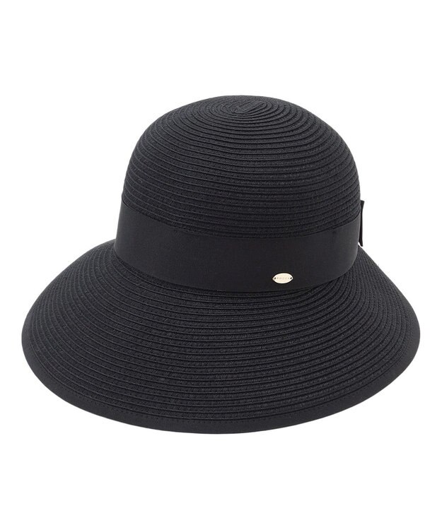 TOCCA 【サイズ調整可】HALF BRIM RIBBON HAT ブレードハット ブラック系