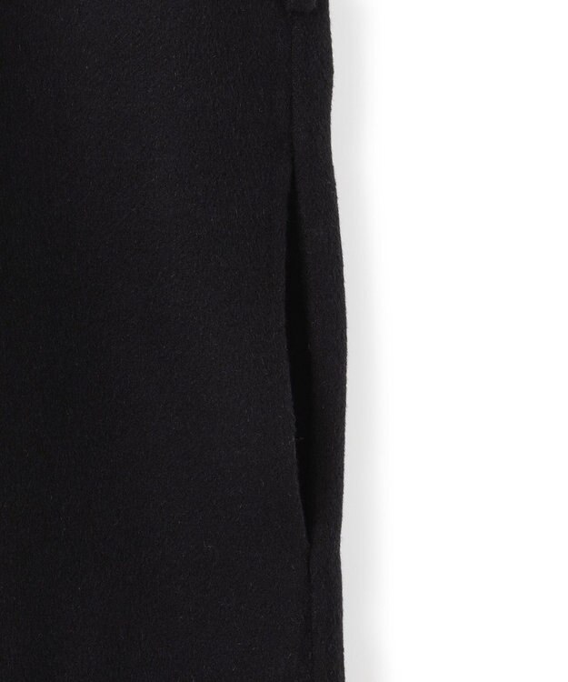 JOSEPH ダブルフェイスカラーブロック　ダブルブレステッドコート Black/grey