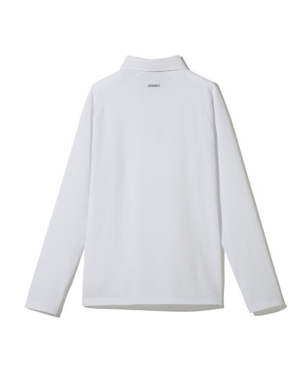 ZERO HALLIBURTON 【吸水速乾・保温】 Octa 長袖 ポロシャツ ZHG-W5A6a 85143 ホワイト