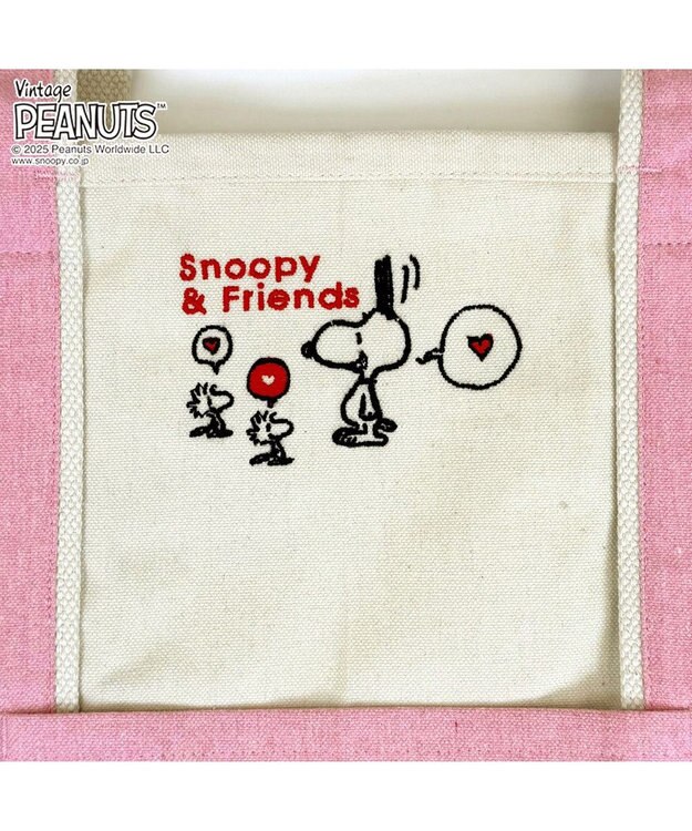 ROOTOTE 8424【スヌーピー】IP.ミディアム.ピーナッツ-0D 03：フレンズ