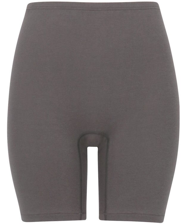 Wing あったかインナー オーガニックコットン混 やわらかくやさしい肌ざわり 【綿の贅沢オーガニック】 綿混 ボトム 3分丈 秋 冬 ER4331 ウイング／ワコール グレー