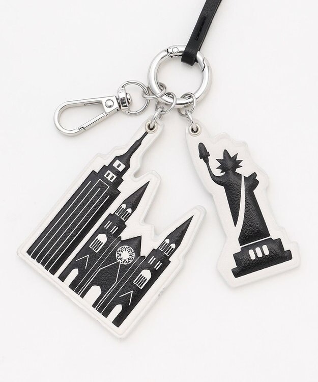 ICB New York モチーフチャーム アイボリー系