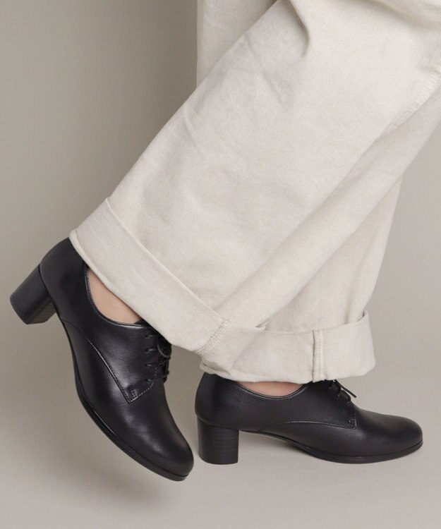 REGAL FOOT COMMUNITY 【リーガルレディース】F95Q レースアップシューズ パンプス ブラック