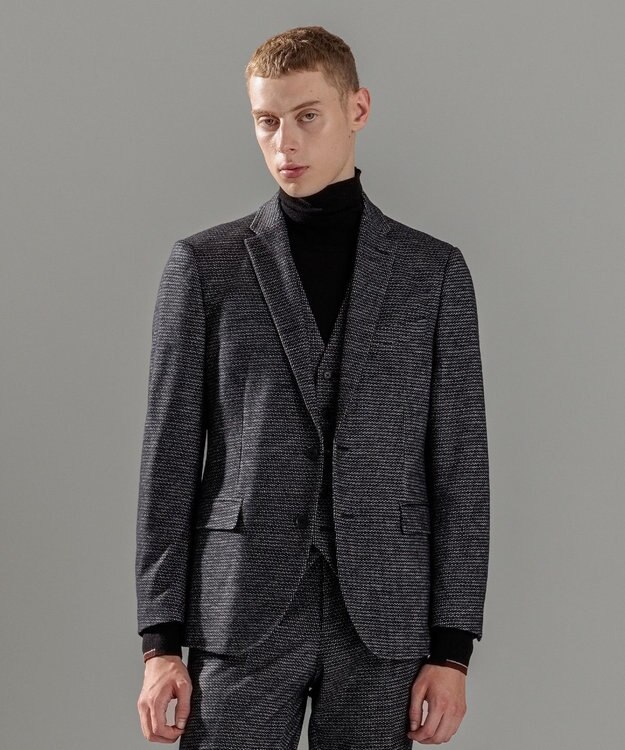 JOSEPH HOMME 【LEON 掲載】ドビージャージー　ジャケット ライトグレー系