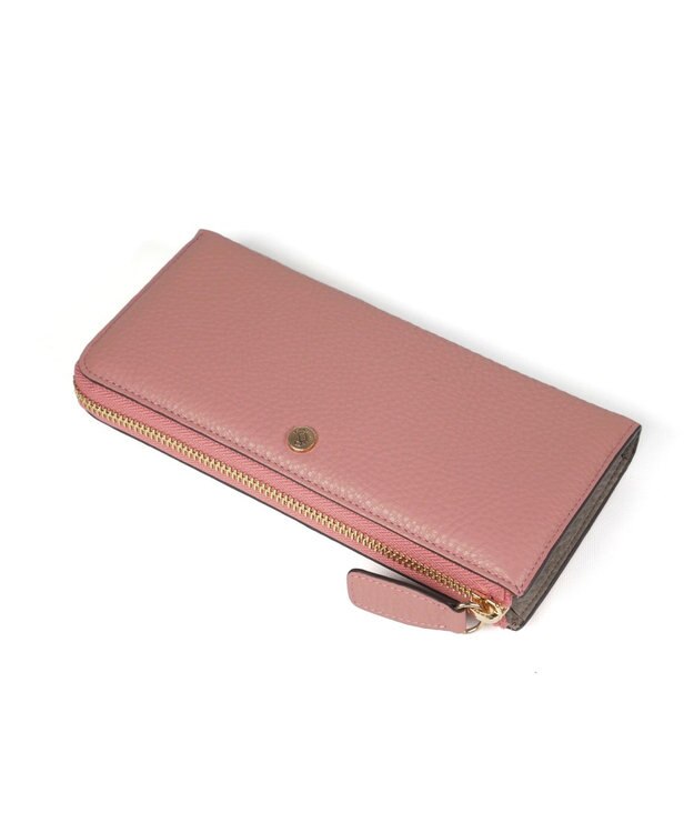 PELLE BORSA L字ファスナー長財布 Mano Good マーノグッズ 4721 ダスティーピンク