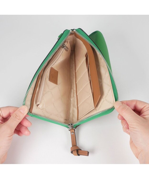 PELLE BORSA お財布ポシェット Very Goods ベリーグッズ 7205 グリーン