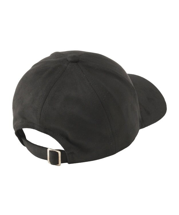 MOONBAT FURLA(フルラ)横刺繍スエード キャップ UVカット ブラック