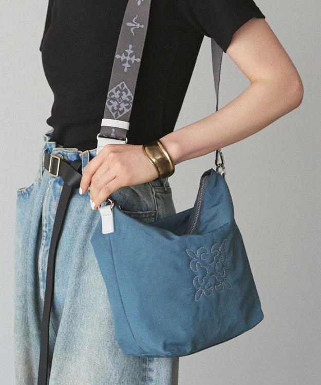 russet 《WEB限定》スタンダードミニショルダーバッグ <ナイロン>(CE-1719-WEB) BlueGray