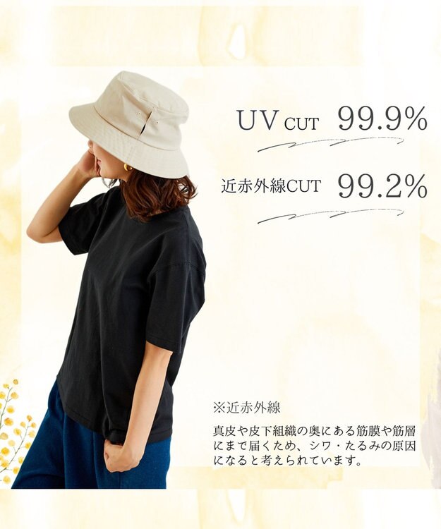 ATRENA 体感-10℃ コカゲル MW バケットハット ベージュ