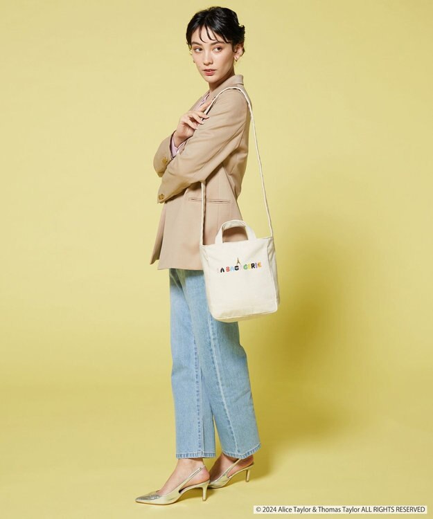 LA BAGAGERIE BARBAPAPA×LA BAGAGERIE   バーバパパコラボ　2WAYバッグ　Ｓ ナチュラル