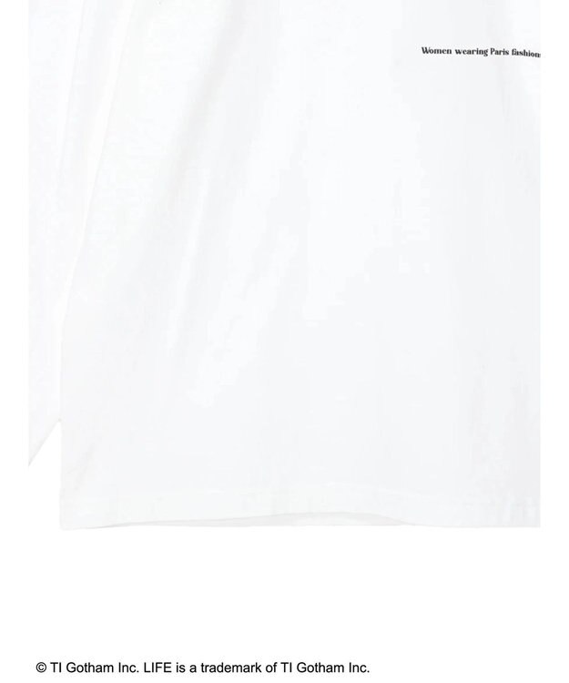 Green Parks ＬＩＦＥ　フォトプリントロングＴシャツ Black