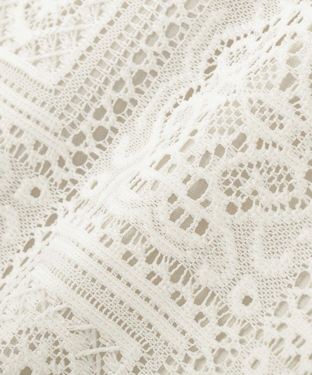 AMERICAN HOLIC 【2点セット】ロングレースジレ+サロペット Off White