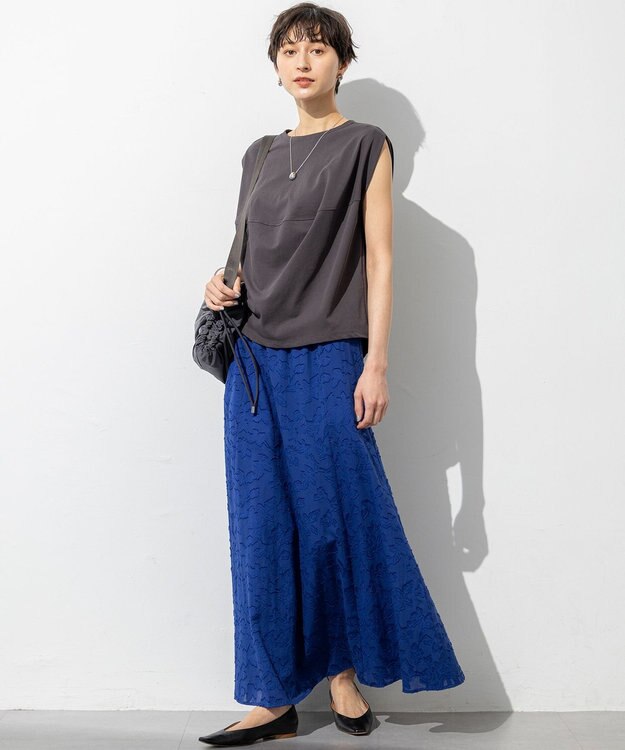 23区 メタル ドロップ ネックレス シルバー系