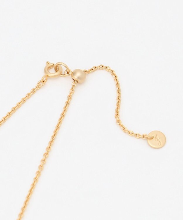 自由区 【カタログ掲載】リングコネクトチェーン ネックレス マットゴールド×マットシルバー