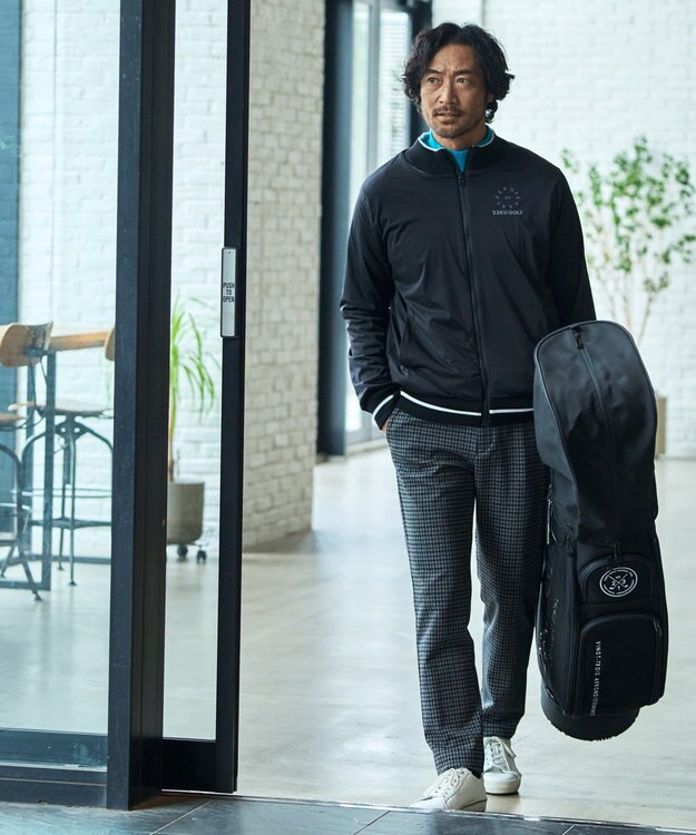 23区GOLF 【MEN】冬の暖かトップス！グランサーモリブ モックネック ターコイズブルー系