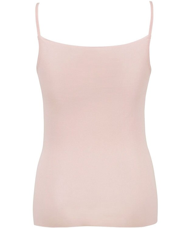 Wing インナー 【綿の贅沢オーガニック フラットタイプ】 オーガニックコットン混素材 ひびきにくく薄くて軽い キャミソール EL1048 ウイング／ワコール ラズベリー