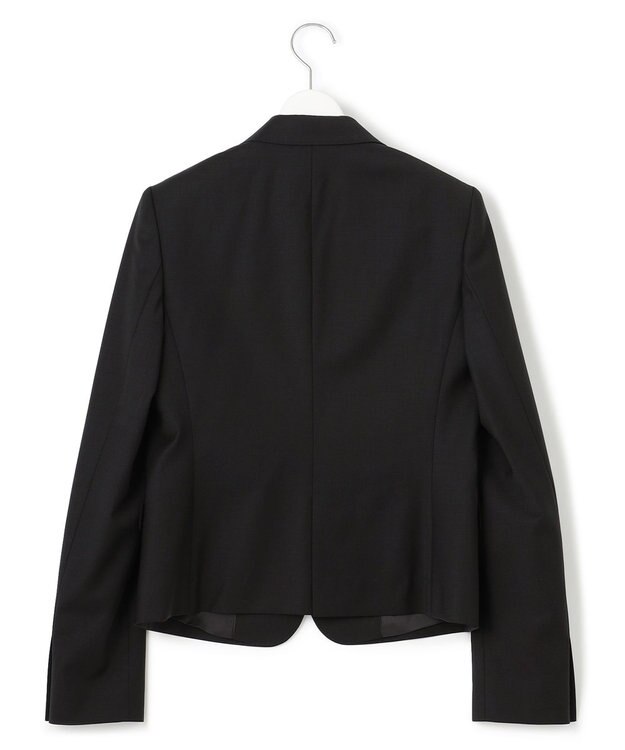 23区 【セットアップ対応】ラフィーネウール 二つ釦 ジャケット ブラック系