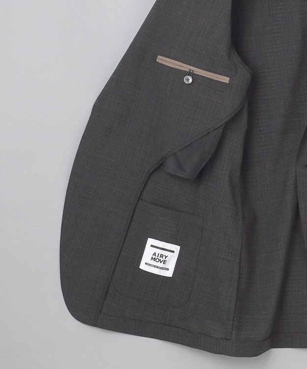 GOTAIRIKU 【AIRY MOVE / セットアップ対応】T/Ｗ Dot Air ジャケット グレー系8