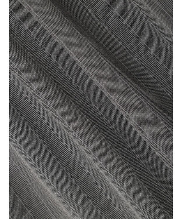 Green Parks きれいシルエットチェック裾フレアスカート Glen Check