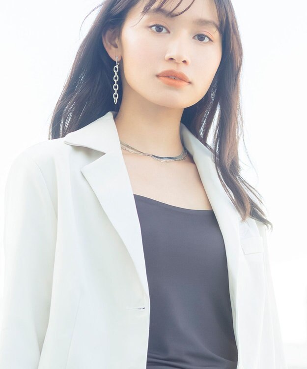 Wing インナー　カップ付きキャミソール　【シンクロブラトップ】　ラクなのにきれいなバストシルエット　ウイング／ワコール　ET1051 グレー