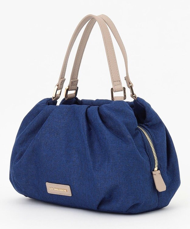 LA BAGAGERIE ナチュラルタックトート　mini ネイビー