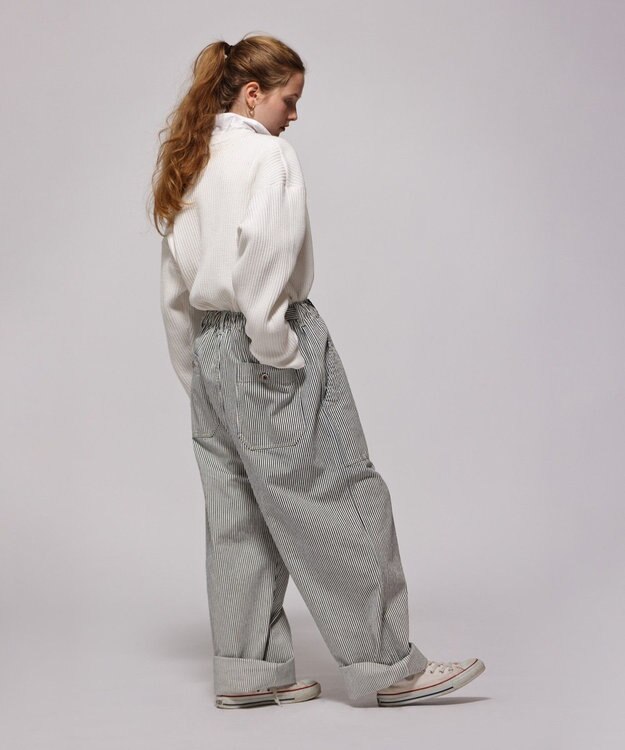 LENO THERMAL KNIT《UNISEX》ワッフルニット WHITE