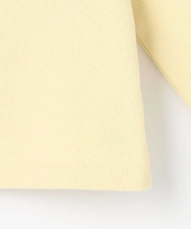 ANY KIDS 【洗濯機可能】スナップボタン カーディガン イエロー