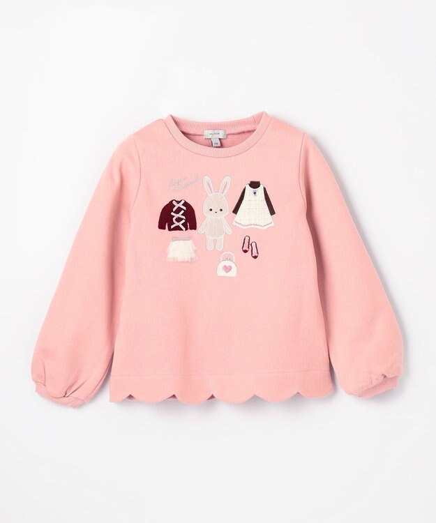 ANY KIDS クローゼットモチーフトレーナー ピンク