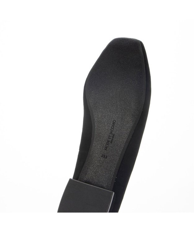 MODE ET JACOMO <MODE ET JACOMO>ラインストーンオペラシューズ ブラックミックス