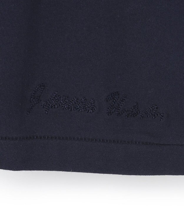 J.PRESS MEN 【J.PRESS USA】刺繍ロングＴシャツ ネイビー系