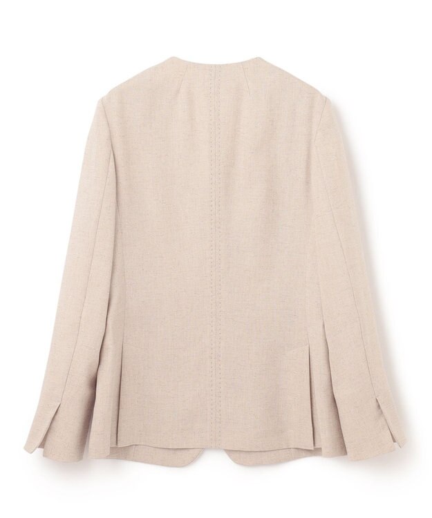 BEIGE， CAROLE / ノーカラージャケット Sand