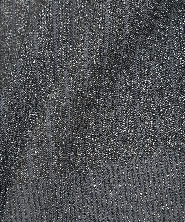 YECCA VECCA ZIPニットビスチェ Silver