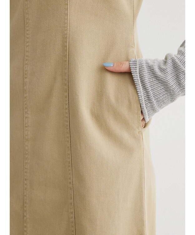 Green Parks ・ＳＵＧＡＲ　ＳＰＯＯＮ　ツイルマーメイドジャンスカ Beige