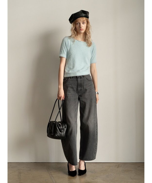 Te chichi ライトフェザーニット《2025Autumn catalog item》 ブルー