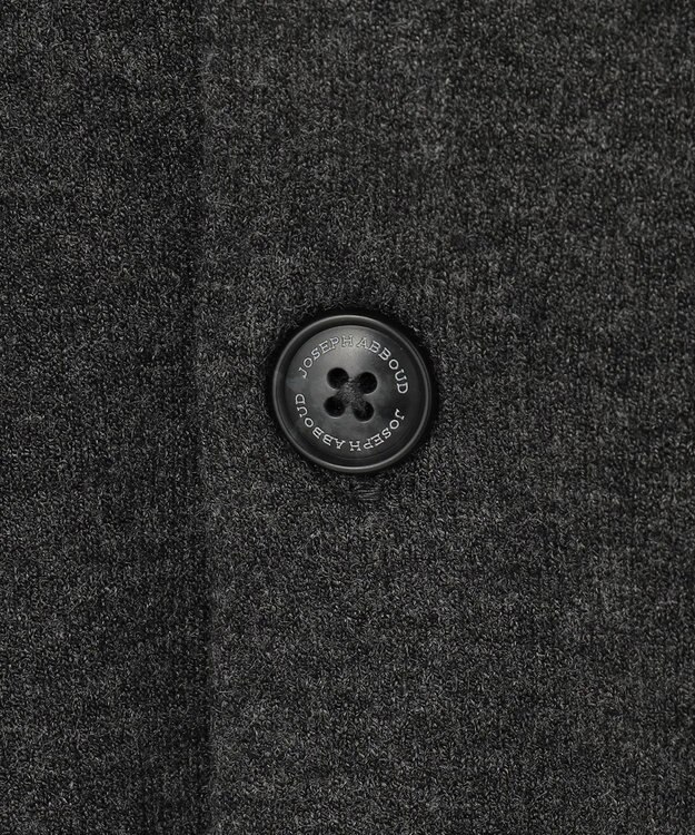 JOSEPH ABBOUD 【チクチクしない/イージーケア/3シーズン対応/サスティナブル】SNOWY  シャツカーディガン グレー系
