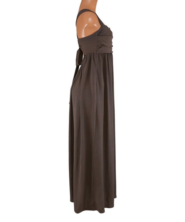 San-ai Resort（三愛水着楽園） マキシワンピース　M　【San-ai Resort（サンアイリゾート）】 グレー