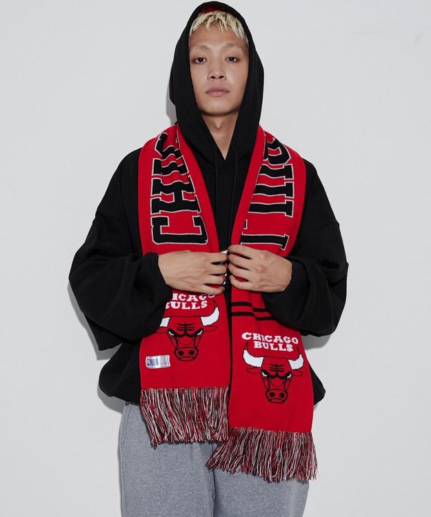 WEGO 【ユニセックス着用ITEM】別注NBA　マフラータオル レッド