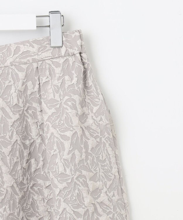 Feroux 【セットアイテム】ニット×ジャガードスカート セット ピンク系