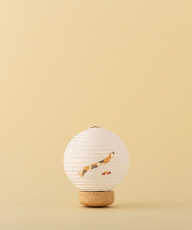 ちょうちん堂 【ころりどうぶつ】三毛猫 MIKE ちょうちん ライト ホワイト