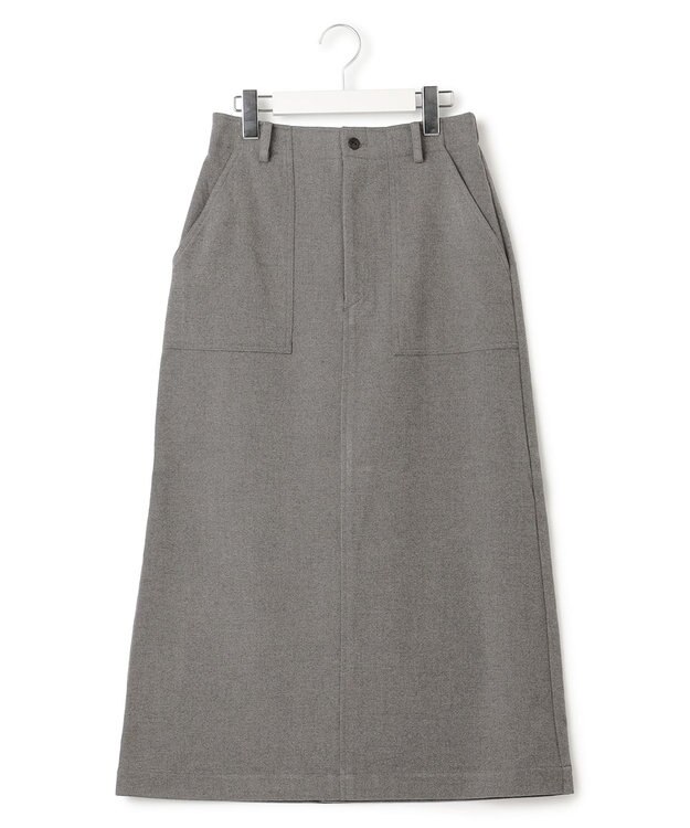 J.PRESS YORK STREET 【WOMEN】ベイカータイトスカート グレー系