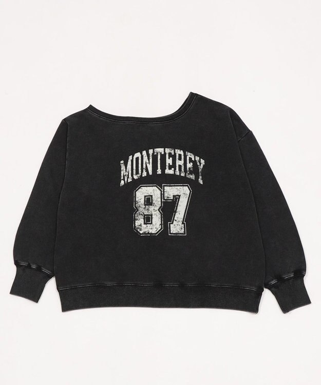 WEGO 裏起毛2WAYグラフィックワンショルBIGスウェット 柄2