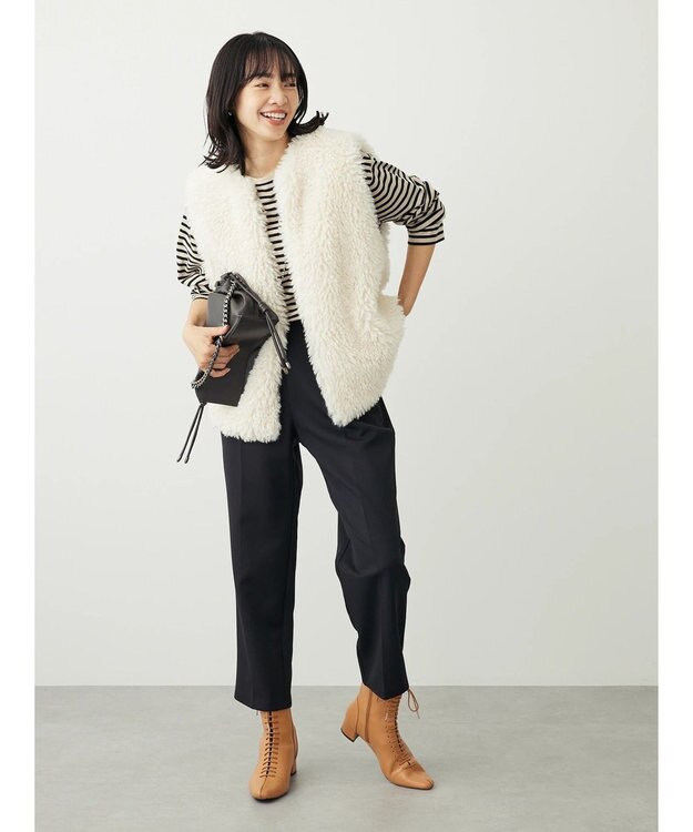 Green Parks ・ＥＬＥＮＣＡＲＥ　ＤＵＥ　シープファーベスト Ivory