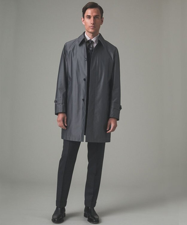 GOTAIRIKU 【形態安定】PREMIUMPLEATS_レギュラーカラー 通年ドレスシャツ_アイボリー(24年秋冬モデル) アイボリー系