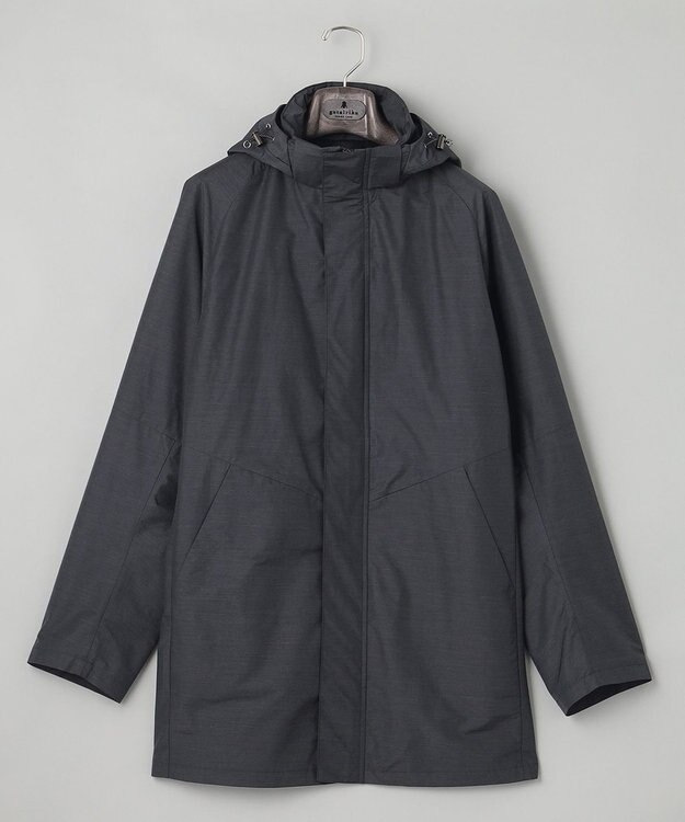 GOTAIRIKU 【ON/OFF兼用】ルミレットウール_スプリングフーデットパーカー グレー系