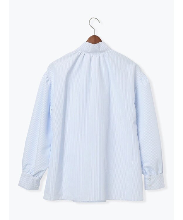 Te chichi ビッグボウタイブラウス サックスブルー